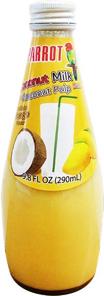 Parrot Coconut MILK with Mango Drink 9.8oz------> PICK UP ONLY