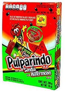 De La Rosa Pulparindo Sandia Con Chile (Watermelon with Chile) 1/20