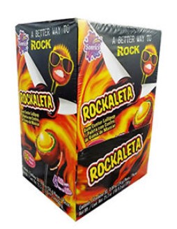 Sonric's Rockaleta Caja 1/30pz