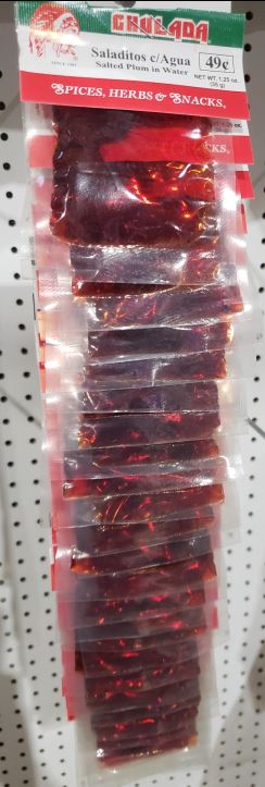 Chulada Saladito con Agua (Salted Plums with Water) 24pk