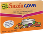 3776- Goya Sazon Culantro y Achiote (Coriander & Annatto) 6.3 oz---JUMBO--3 PACK