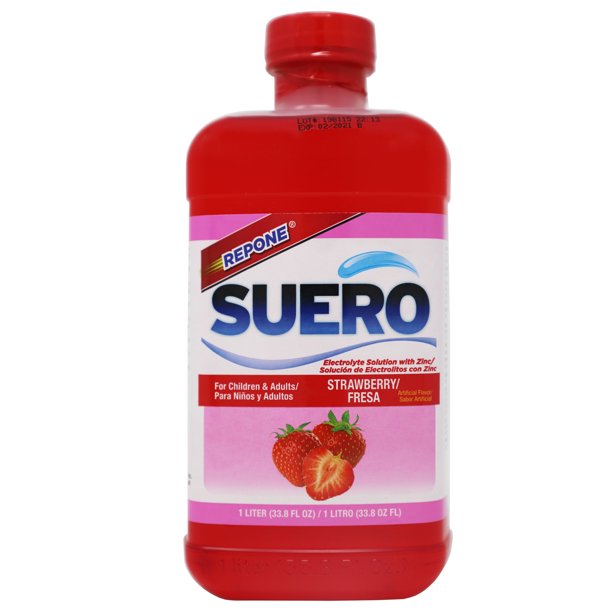 Suero Repone Strawberry 33.8oz-PICK UP ONLY