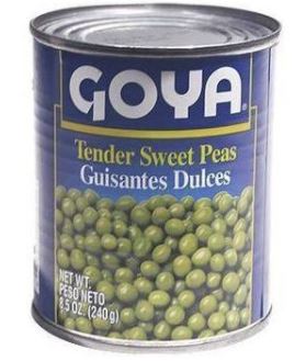 2533-Goya Tender Sweet Peas 8.5oz