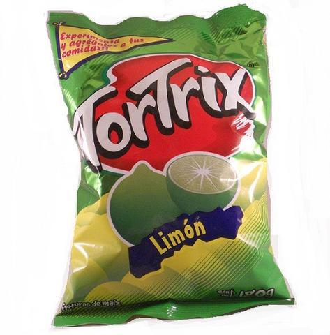 Tortrix Corn Chips Limon 6.36oz